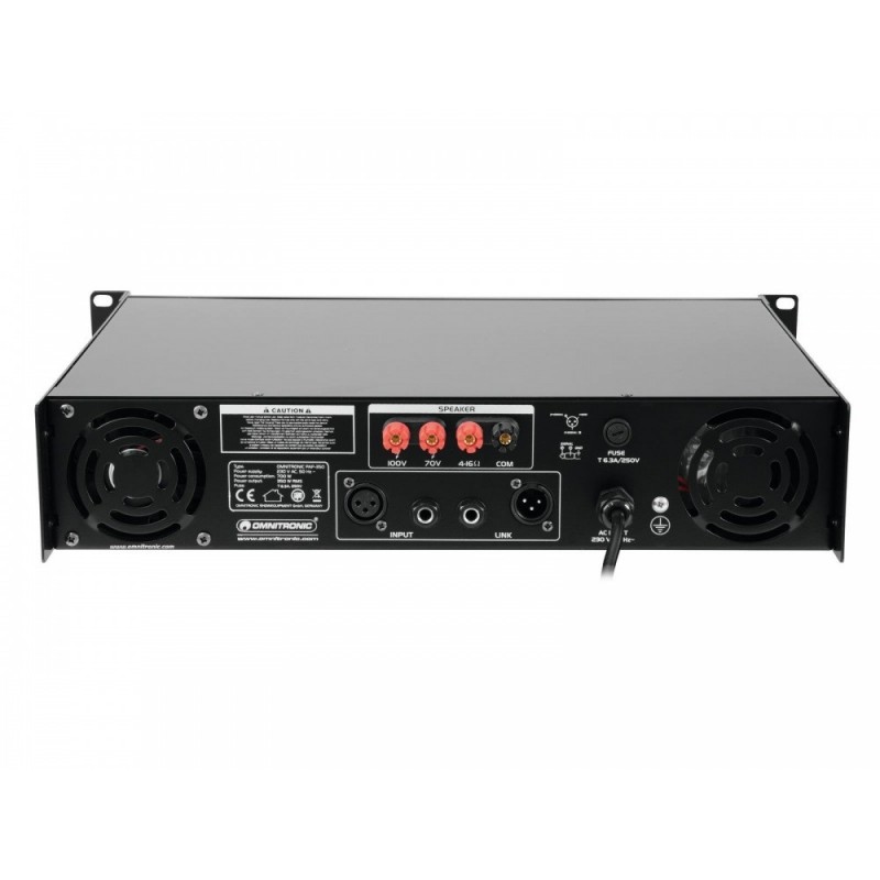 OMNITRONIC PAP-350 PA Amplifier - Wzmacniacz
