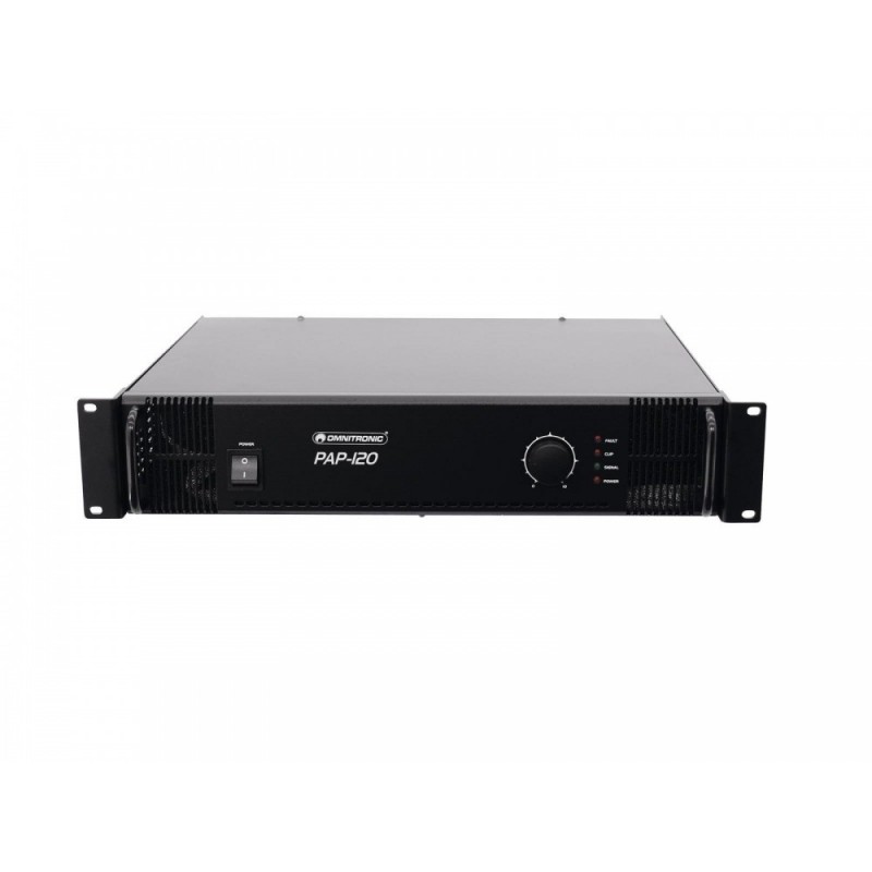 OMNITRONIC PAP-120 PA Amplifier - Wzmacniacz OMNITRONIC PAP-120 PA Amplifier - Wzmacniacz