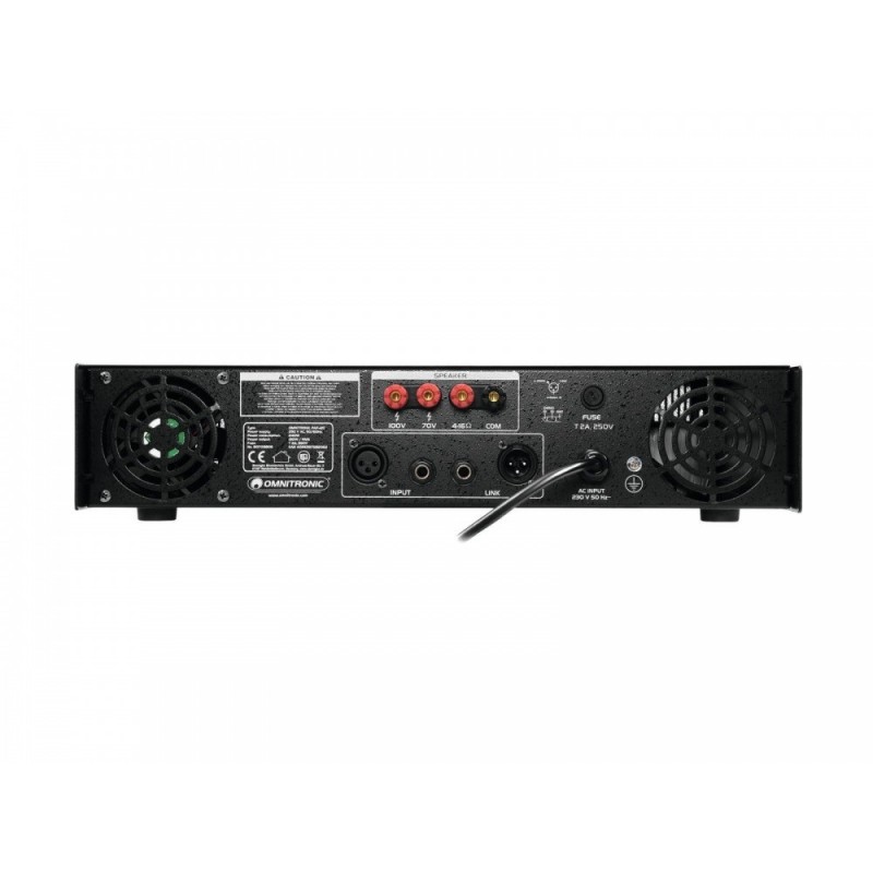 OMNITRONIC PAP-120 PA Amplifier - Wzmacniacz OMNITRONIC PAP-120 PA Amplifier - Wzmacniacz