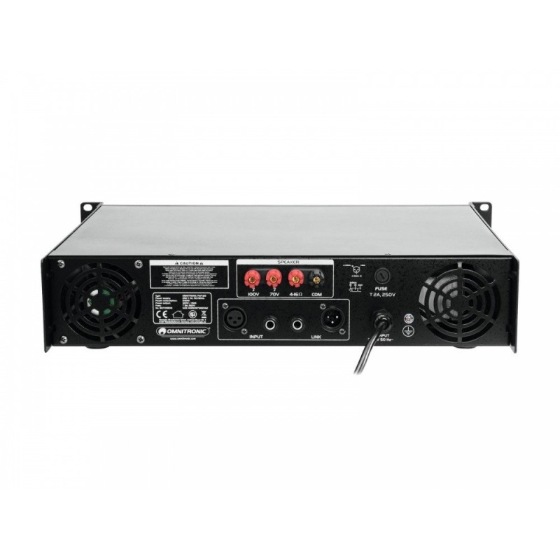 OMNITRONIC PAP-120 PA Amplifier - Wzmacniacz OMNITRONIC PAP-120 PA Amplifier - Wzmacniacz