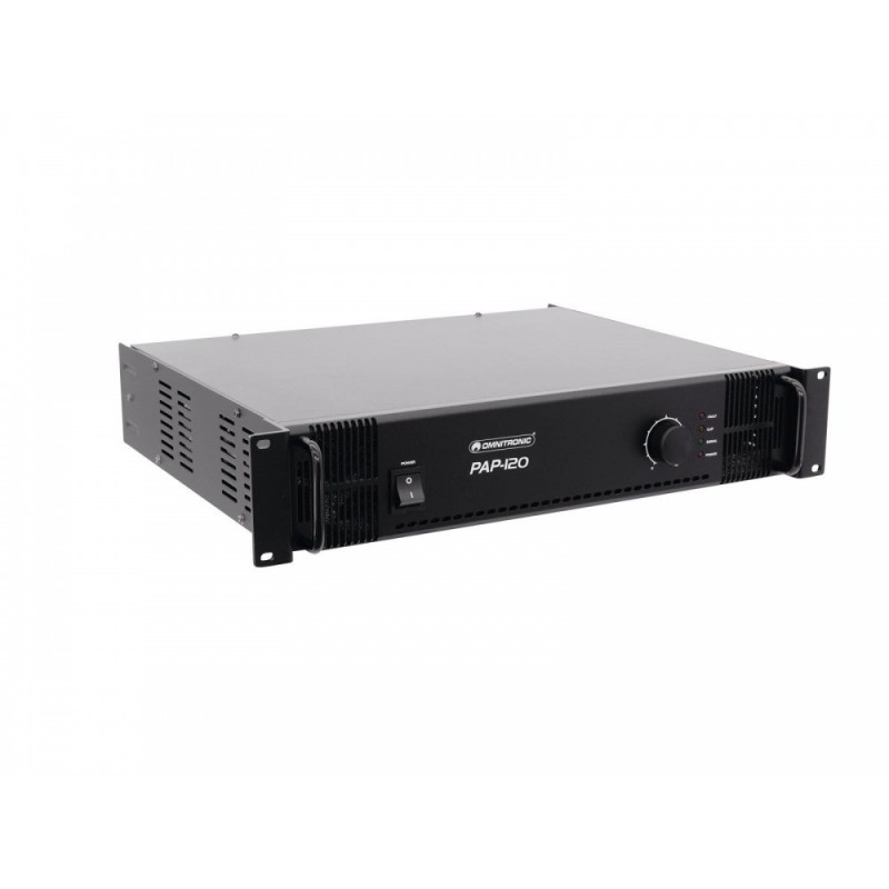 OMNITRONIC PAP-120 PA Amplifier - Wzmacniacz OMNITRONIC PAP-120 PA Amplifier - Wzmacniacz