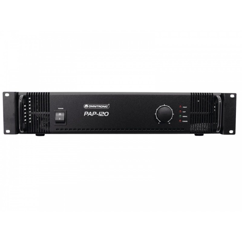 OMNITRONIC PAP-120 PA Amplifier - Wzmacniacz OMNITRONIC PAP-120 PA Amplifier - Wzmacniacz