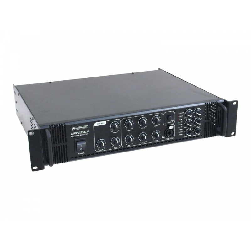 OMNITRONIC MPVZ-350.6 PA mixing Amplifier - Wzmacniacz