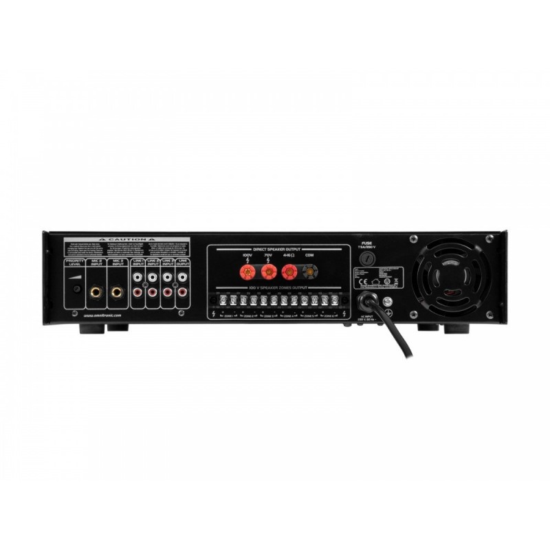 OMNITRONIC MPVZ-250.6P PA Mixing Amp - Wzmacniacz
