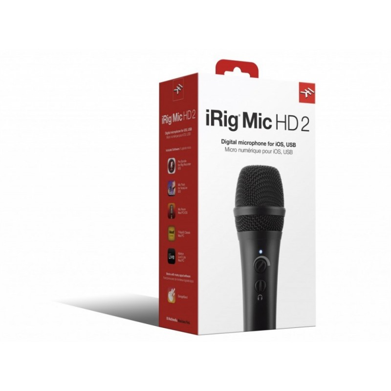 IK MULTIMEDIA iRig Mic HD 2 - Mikrofon pojemnościowy