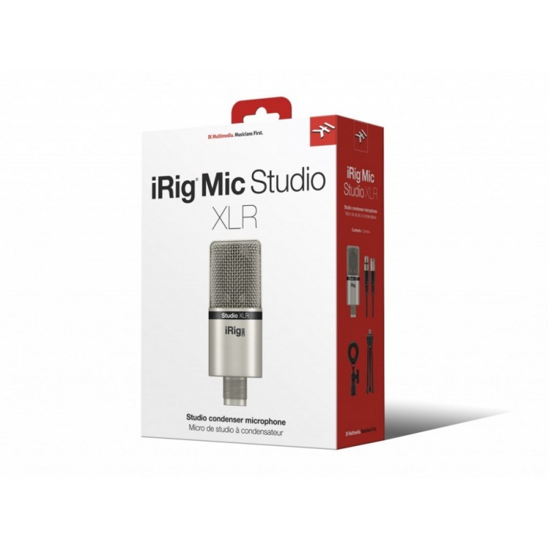 IK Multimedia iRig Mic Studio XLR - Mikrofon studyjny