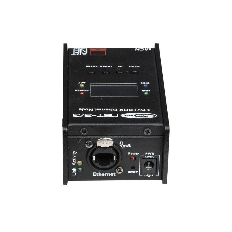 Showtec NET-2sls3 POCKET - Węzeł sieciowy Showtec NET-2sls3 POCKET - Węzeł sieciowy