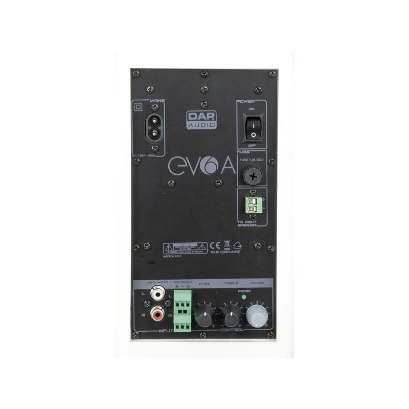 DAP EVO 6A Black - Głośnik Instalacyjny DAP EVO 6A Black - Głośnik Instalacyjny