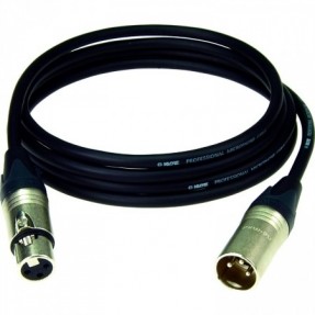 Klotz M1FM1N0100 - kabel XLR FslsM Neutrik 1m
