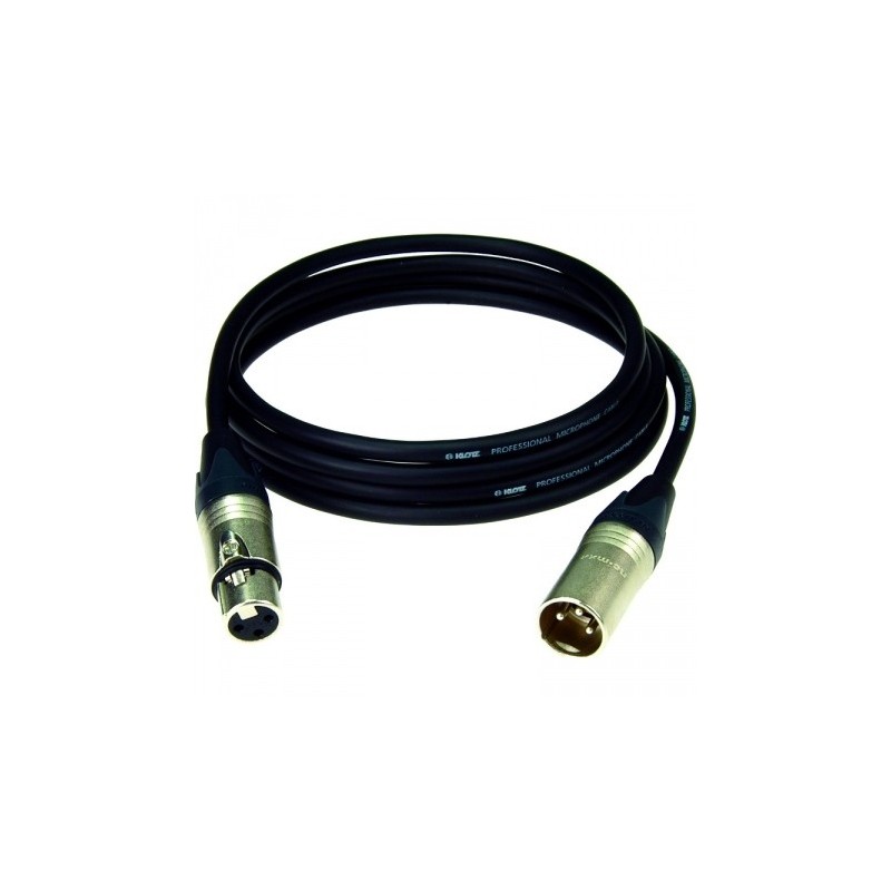 Klotz M1FM1N0100 - kabel XLR FslsM Neutrik 1m