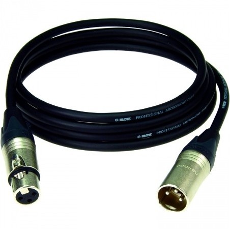 Klotz M1FM1N0200 - kabel XLR FslsM Neutrik 2m