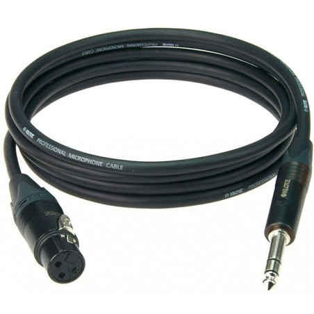 Klotz M1FP1N0750 - kabel XLR FslsJack Neutrik 7,5m