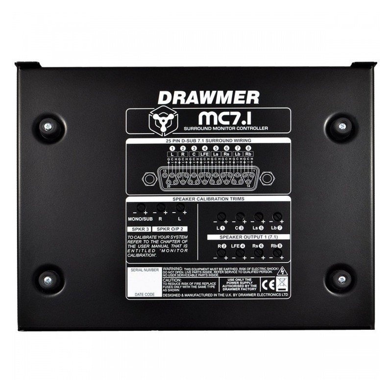 Drawmer MC7.1 - kontroler do monitorów studyjnych