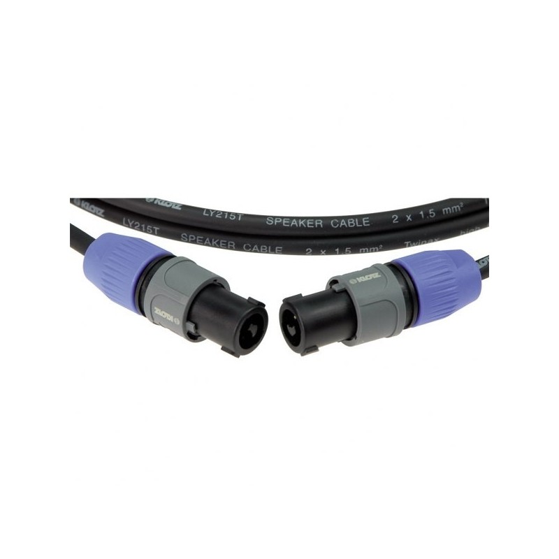 Klotz SC1-01SW - kabel głośnikowy Neutrik 1m
