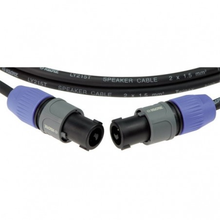 Klotz SC1-01SW - kabel głośnikowy Neutrik 1m