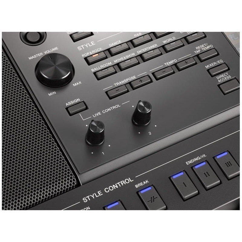 Yamaha PSR-SX700 knobs