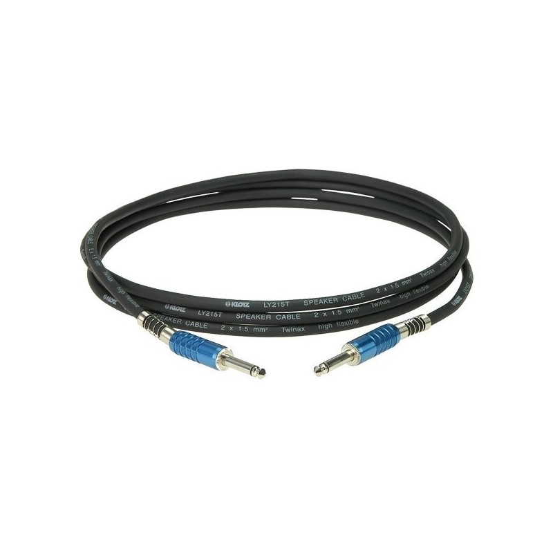 Klotz SC1-PP01SW Neutrik - kabel głośnikowy 1m