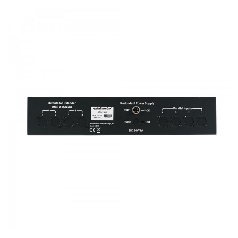 AudioPress Box APB-116 R - moduł Pressbox rack