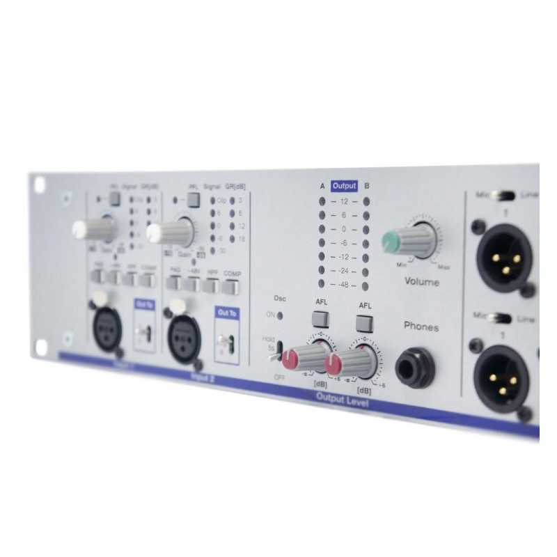 AudioPressBox APB-208 R-RPS front panel