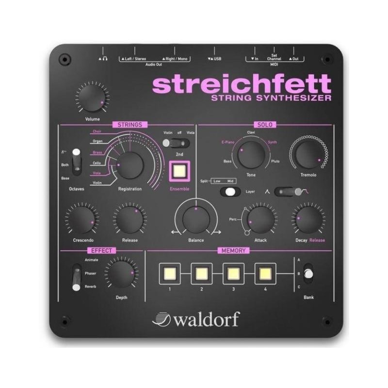 Waldorf Streichfett - moduł brzmieniowy