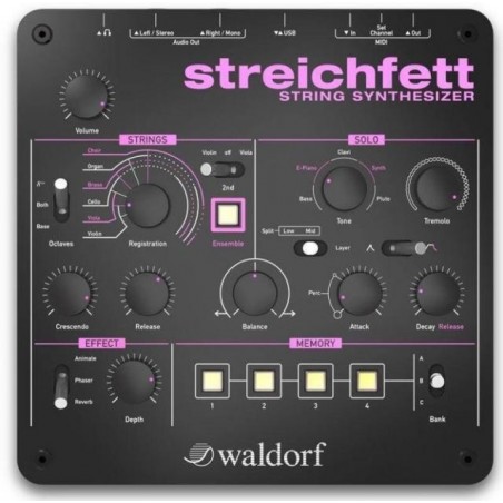 Waldorf Streichfett - moduł brzmieniowy