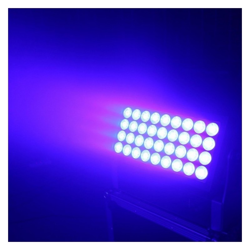 volights 36x15W RGBW LED Wall Washer - blue light