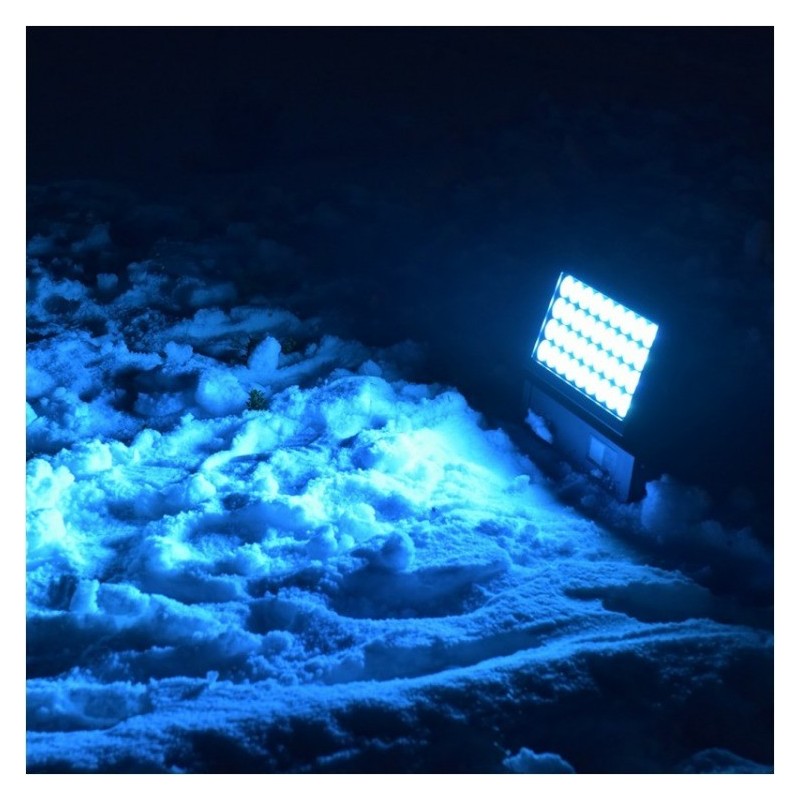 volights 36x15W RGBW LED Wall Washer - blue light 