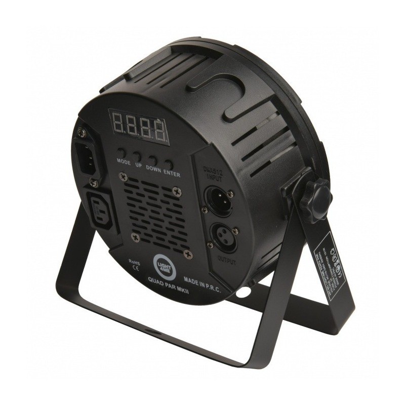 LIGHT4ME Quad PAR 8x10W MKII RGBW - par led slim LIGHT4ME Quad PAR 8x10W MKII RGBW - par led slim