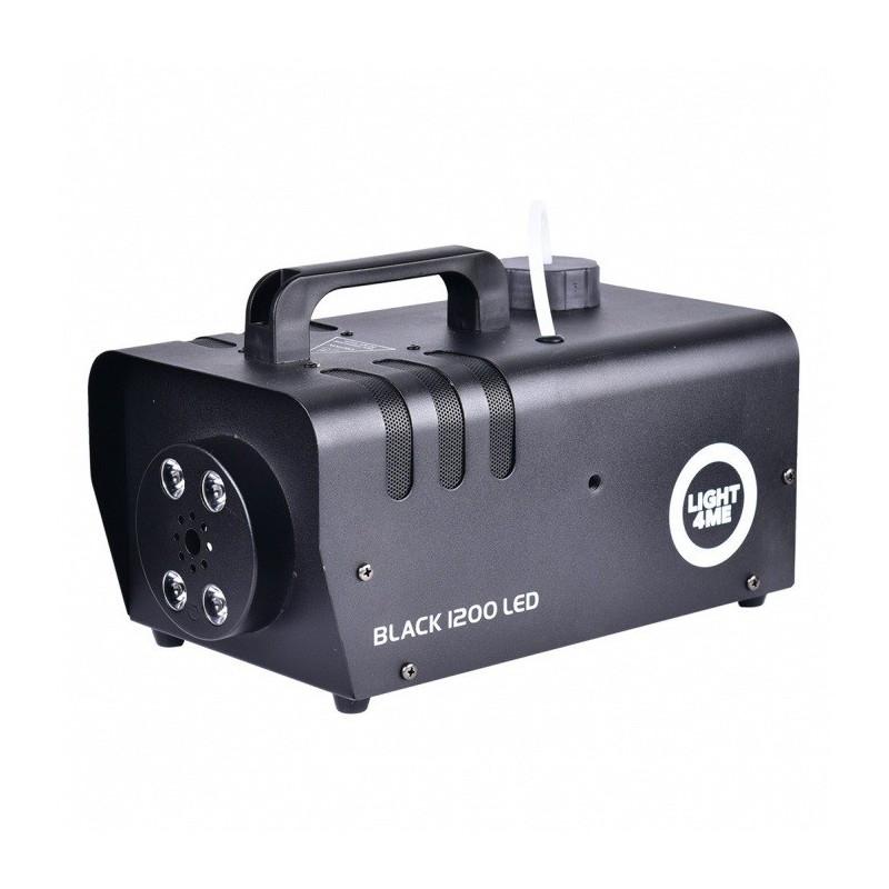LIGHT4ME BLACK 1200 LED - wytwornica dymu, mgły LIGHT4ME BLACK 1200 LED - wytwornica dymu, mgły