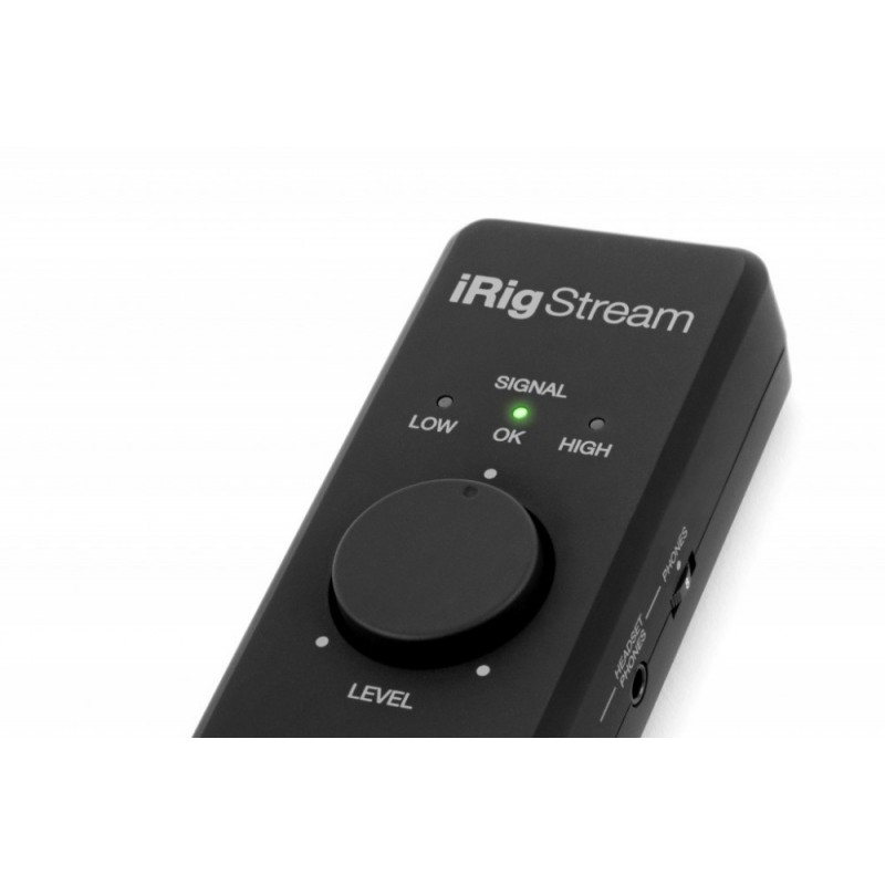 IK Multimedia iRig Stream - knob