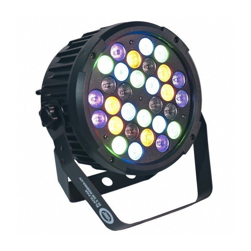 LIGHT4ME Blacks PAR 30x3W RGBA-UV - Par LED