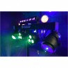 LIGHT4ME Belka LED PAR Flower Ball Laser UV - zestaw oświetleniowy