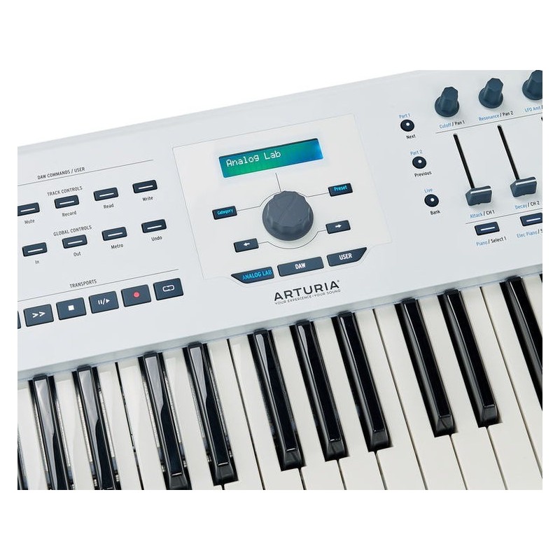 Arturia KeyLab MkII 61 White - klawiatura MIDI USB