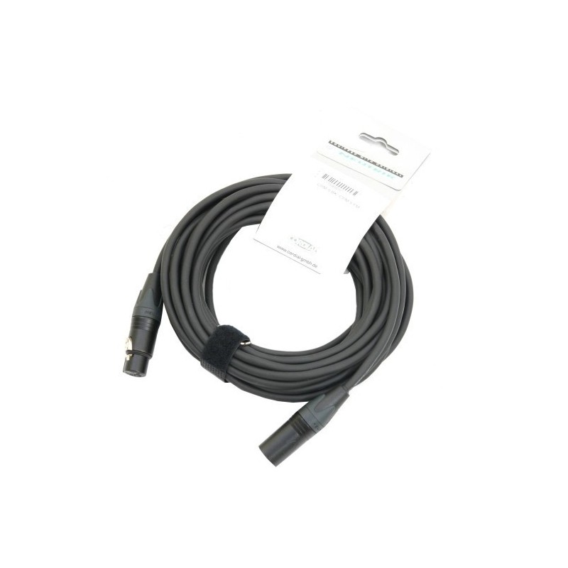 CORDIAL CAM9-BK - kabel mikrofonowy 9m