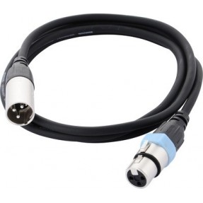 CORDIAL CCM 1FM - KABEL XLRF-XLRM 1M NEUTRIK