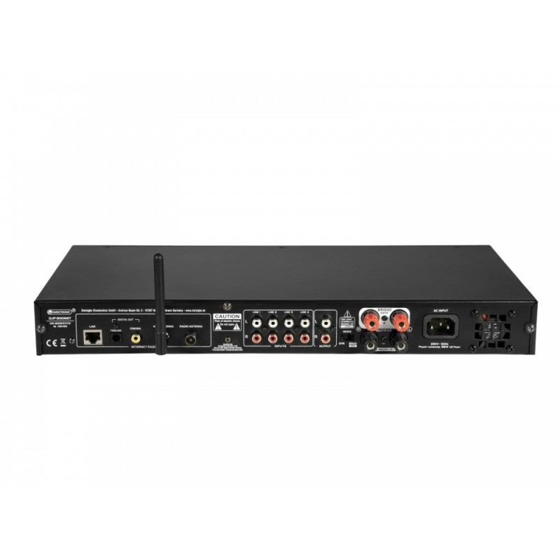 Omnitronic DJP-900NET - Wzmacniacz z radiem internetowym