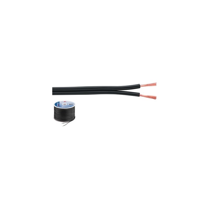 MONACOR SPC-70slsSW - Kabel głośnikowy 2 X 0,75MM 100M