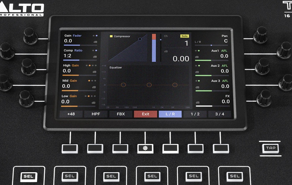 16 kanałów – pełna elastyczność w zarządzaniu sygnałem audio