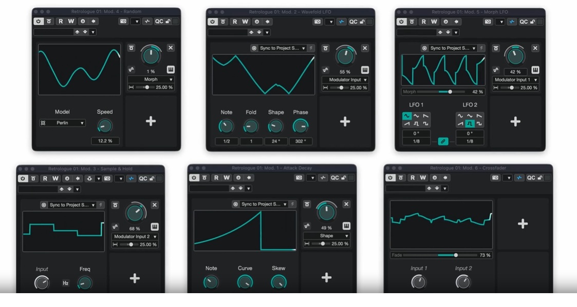 Nowe modulatory – sound design, który wcześniej wymagał zewnętrznych pluginów