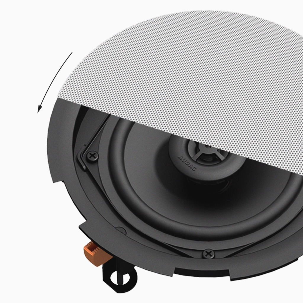 AUDAC CIRA524/W - 2-drożny głośnik sufitowy 8Ω 24W 100V