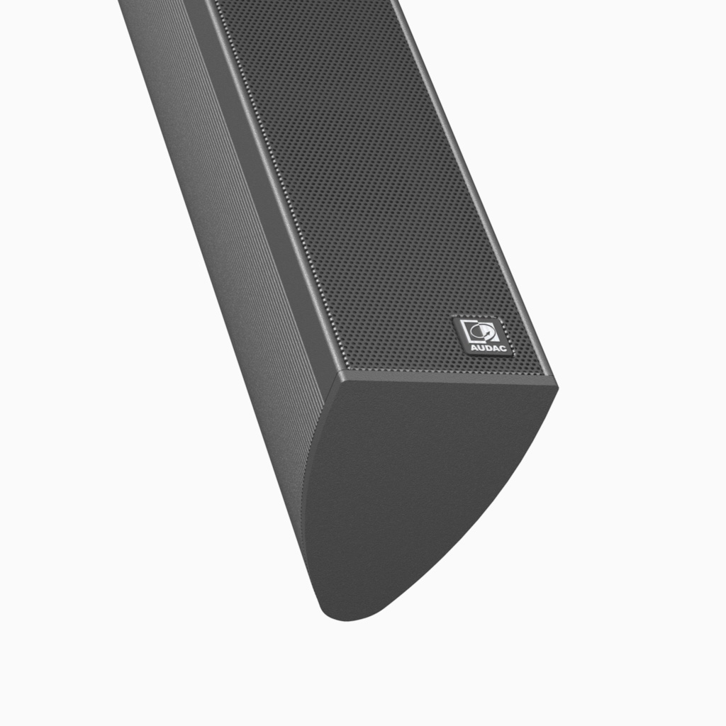 AUDAC KYRA12/OB - głośnik kolumnowy IP55 12x2 - wersja czarna