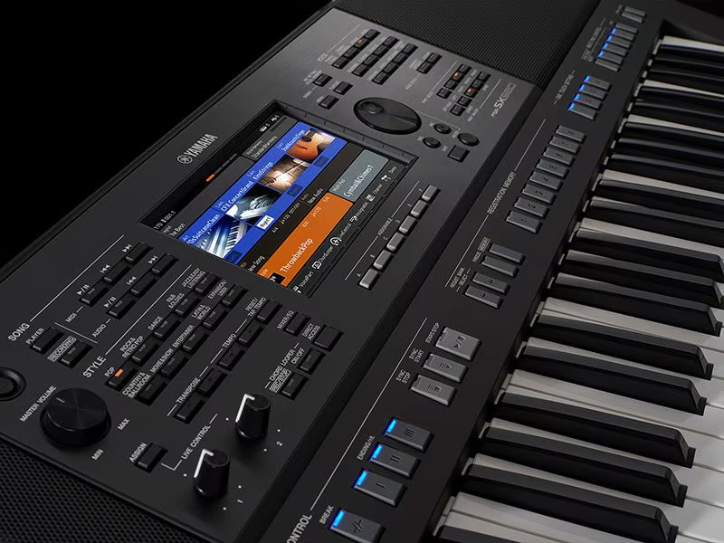 Yamaha PSR-SX920 Przyciski i elementy sterujące