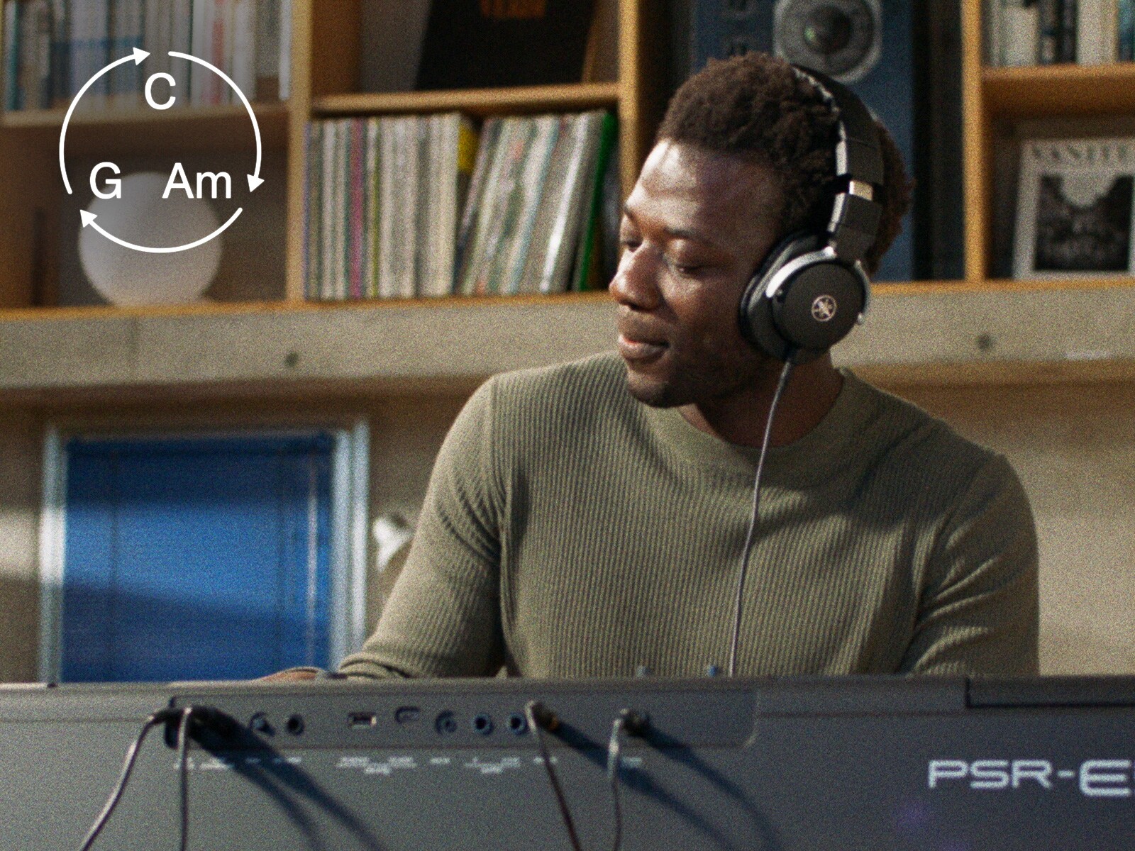 Yamaha PSR-E483 Automatyczne odtwarzanie akordów