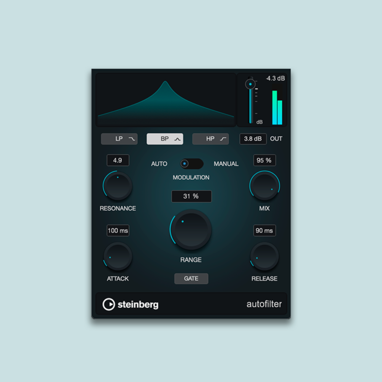 Steinberg Cubase Pro 14: AUTO FILTER