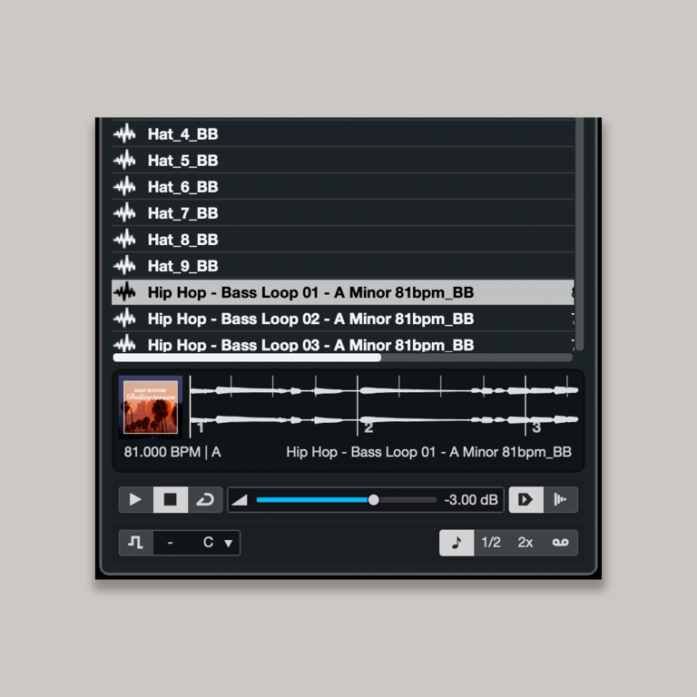 Steinberg Cubase Pro 14: MediaBay