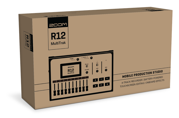 Zoom R12: WHAT’S IN THE BOX