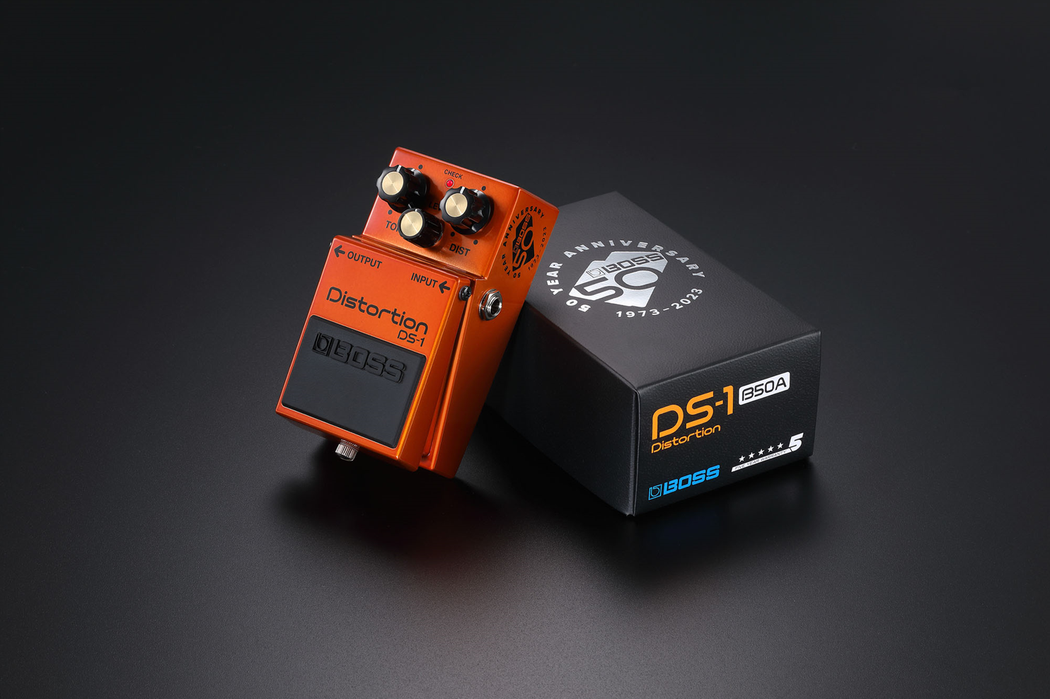 Boss DS-1-B50A 50th Anniversary Edition - Distortion Pedal 