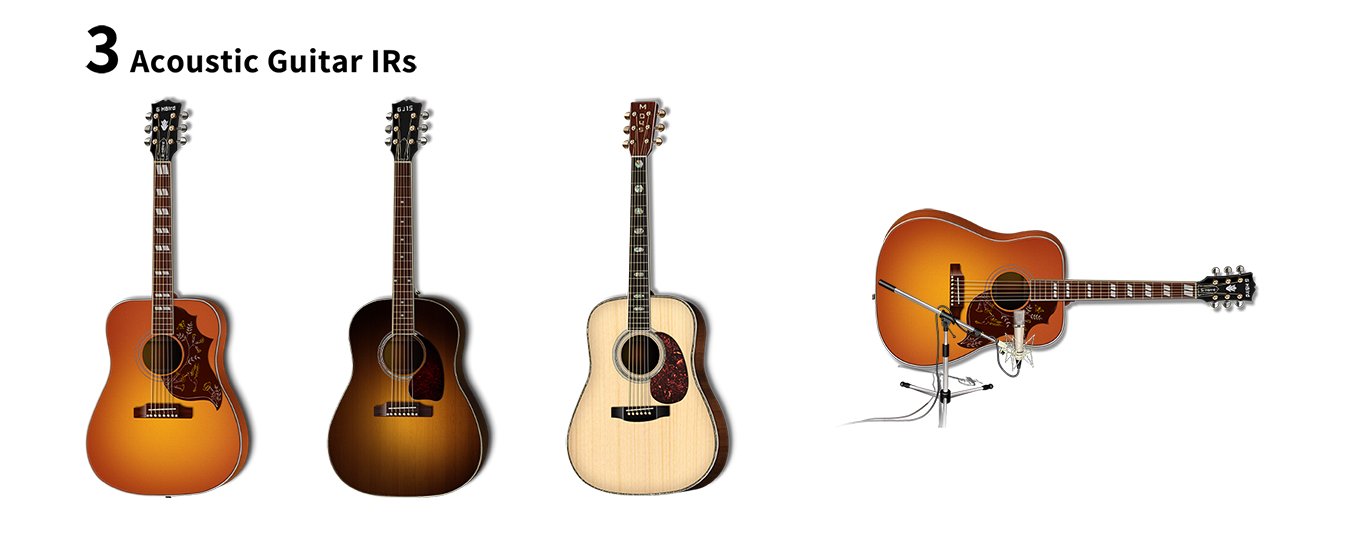 3 Akustyczne Gitary IRs