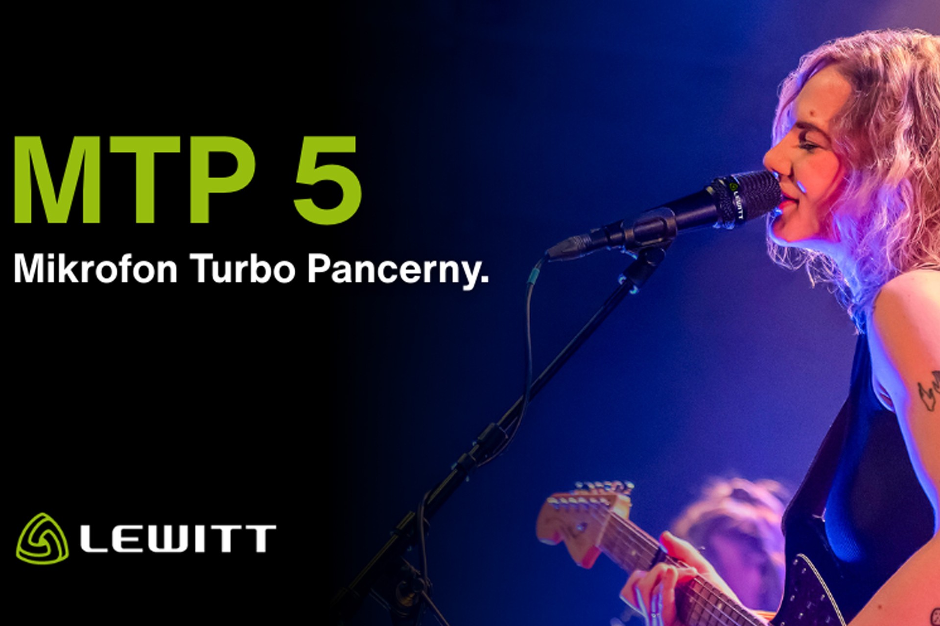 LEWITT MTP 5 oraz MTP 5s – profesjonalny mikrofon sceniczny, który redefiniuje standardy wytrzymałości i brzmienia