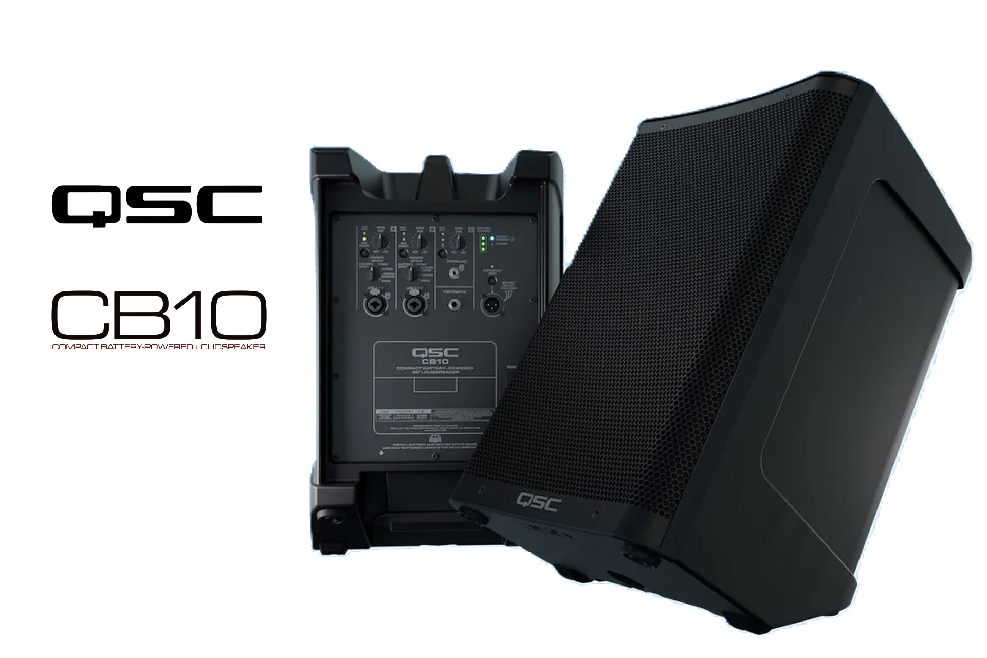 QSC CB10 – Akumulatorowy głośnik Bluetooth klasy profesjonalnej